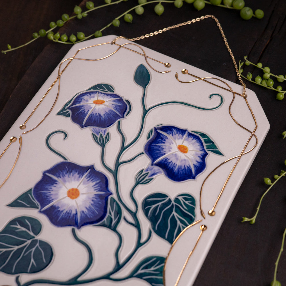 Morning Glory Wall Hanging