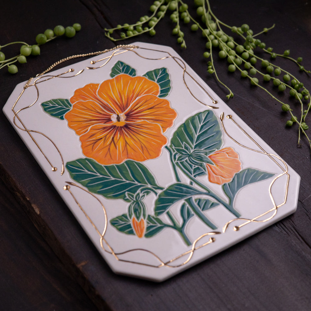 Pansy Wall Hanging