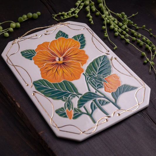 Pansy Wall Hanging