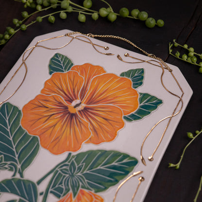 Pansy Wall Hanging