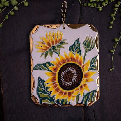 Small Sunflower Wall Hanging