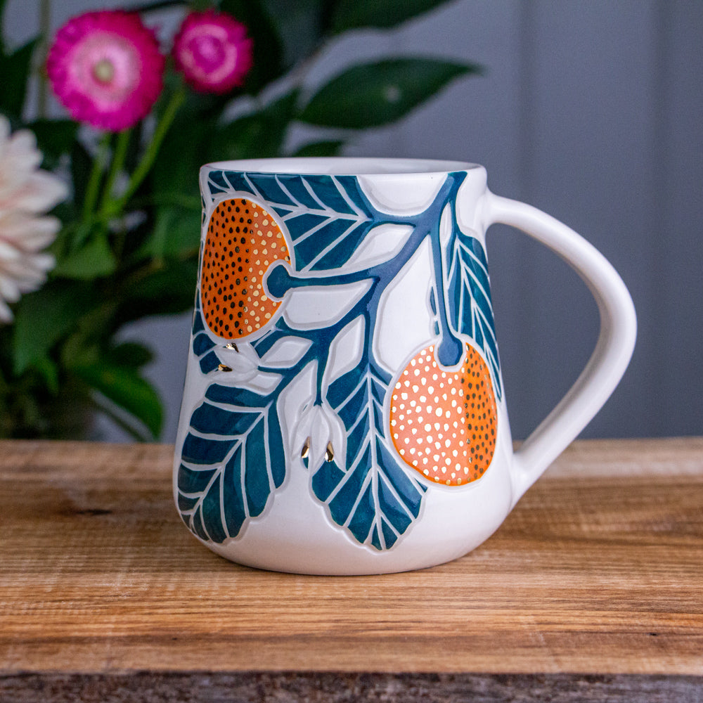 Tall Clementine Mug #1 [18oz]