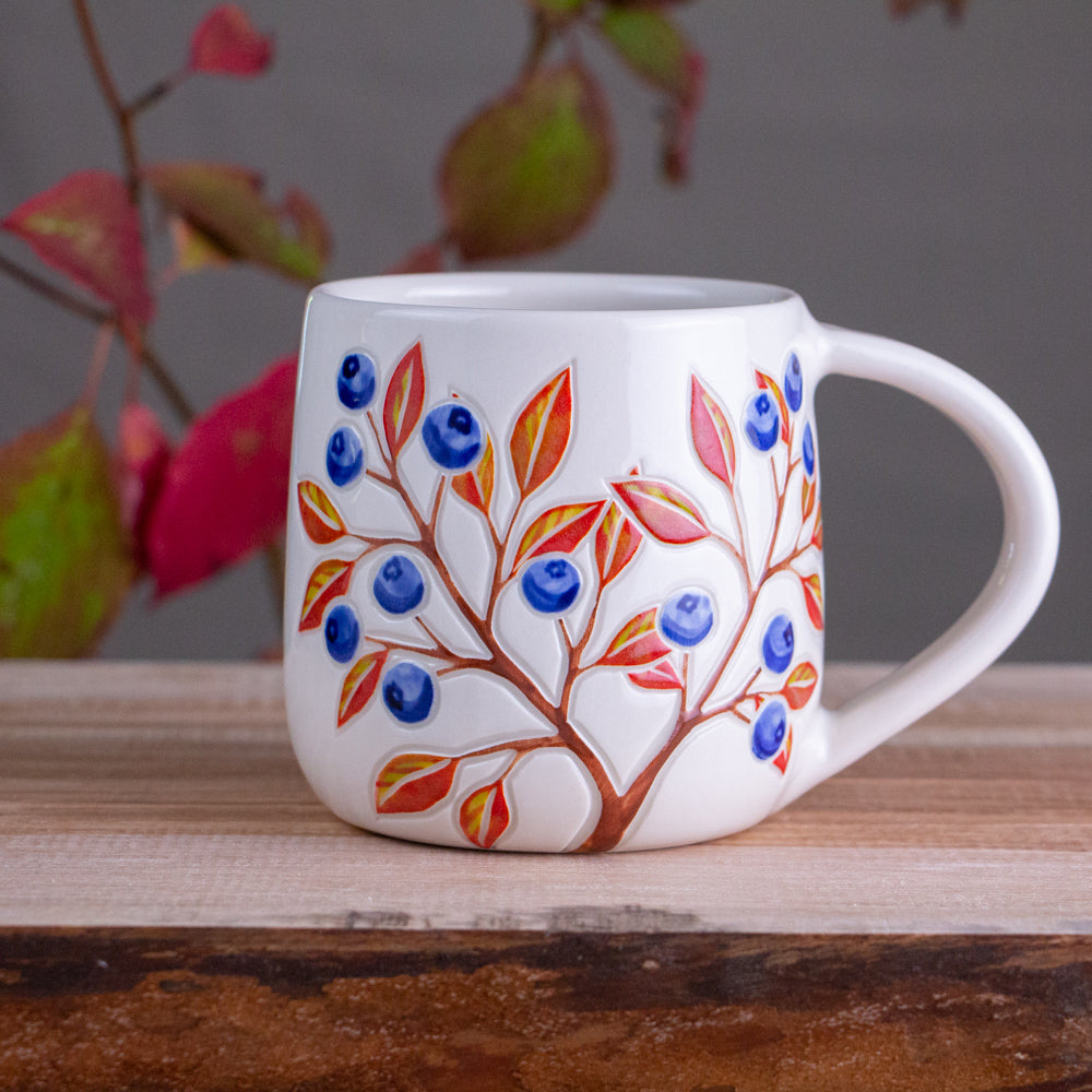 Autumn Blueberry Mug