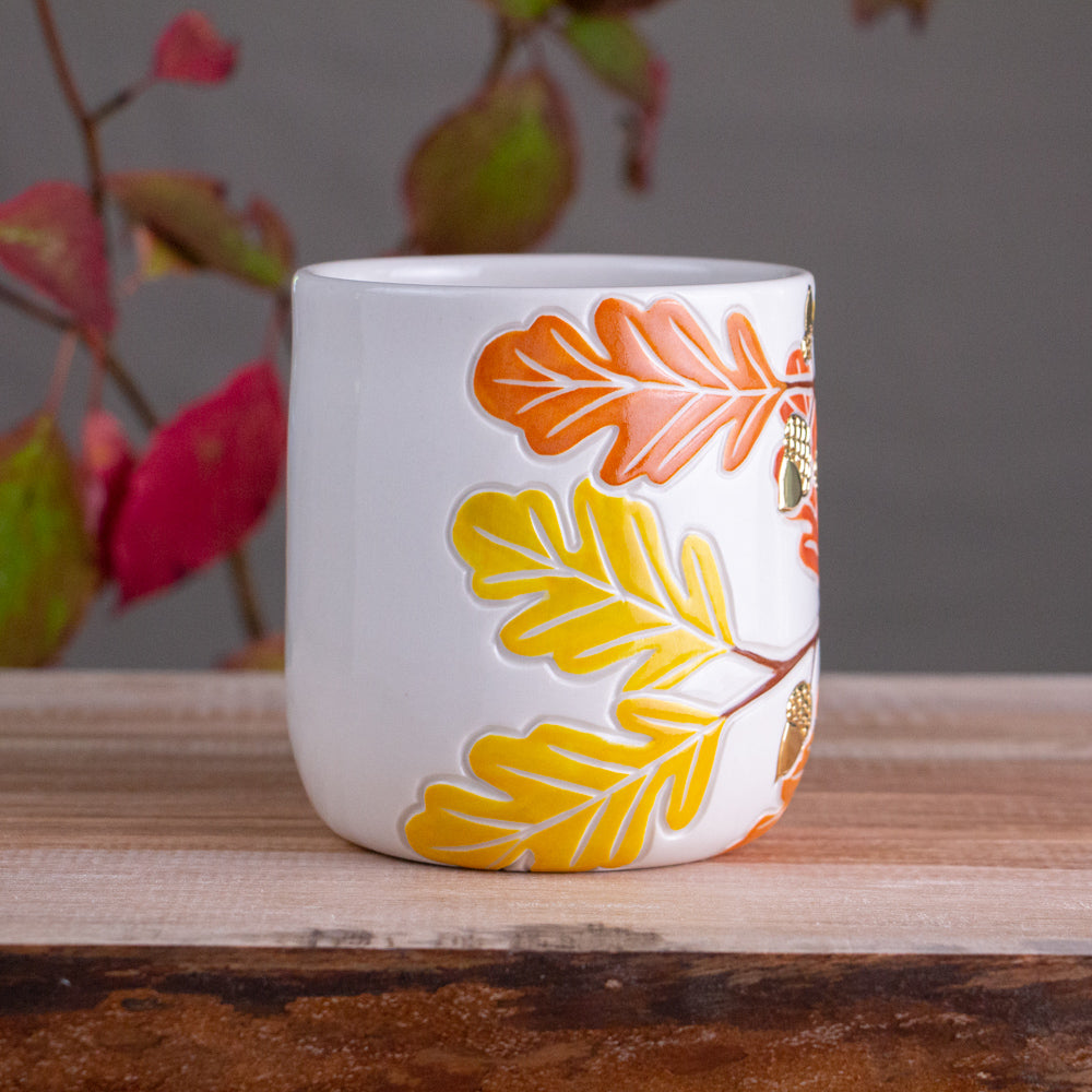 Autumn Oak Branch Mug