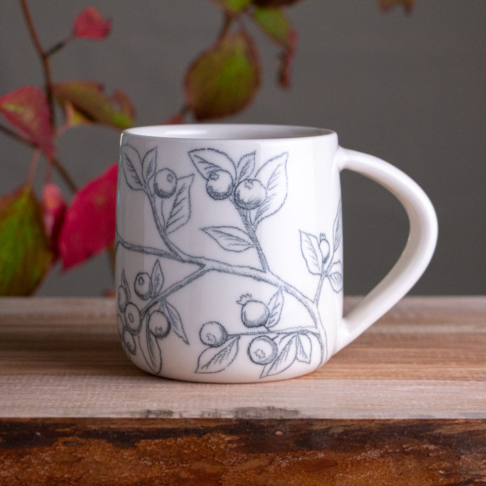 Blueberry Sketch Mug #2 [15oz]