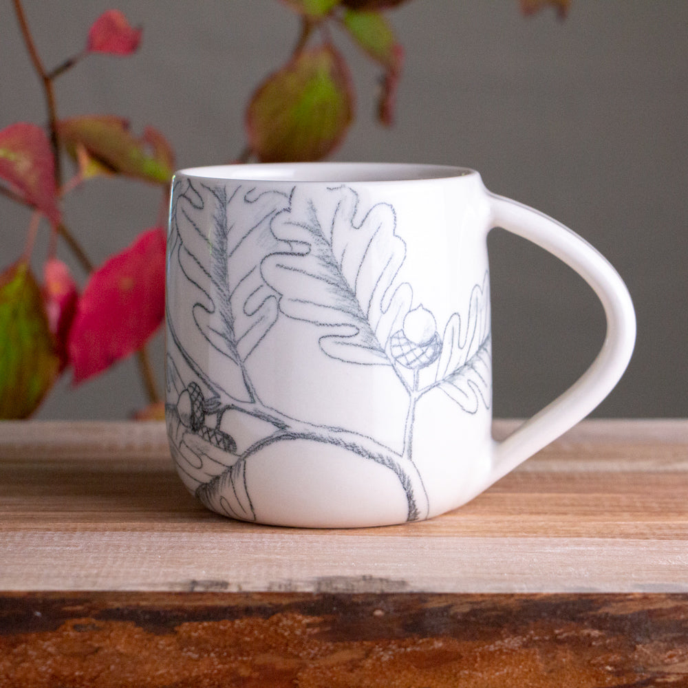 Oak Sketch Mug #2 [16oz]