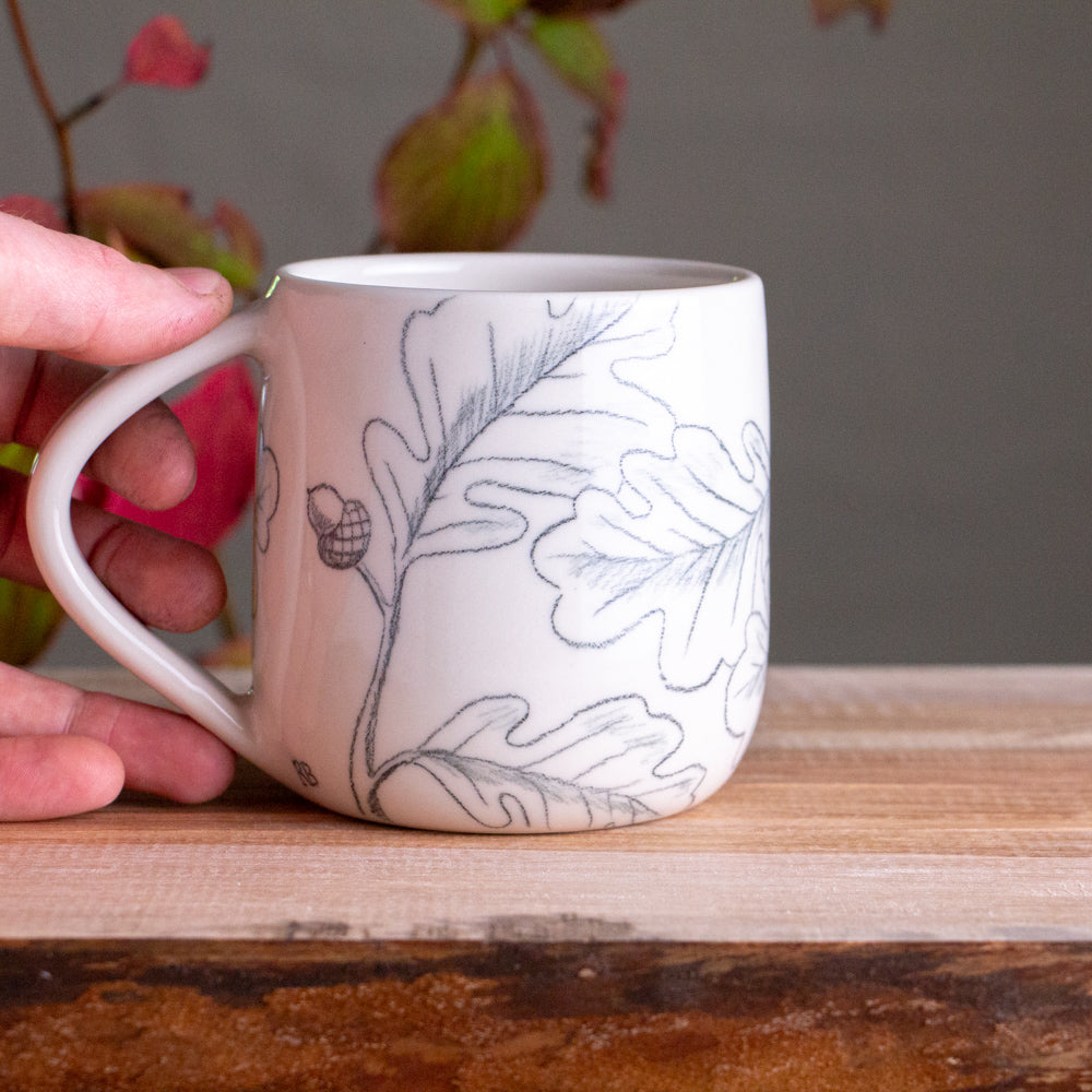 Oak Sketch Mug #2 [16oz]