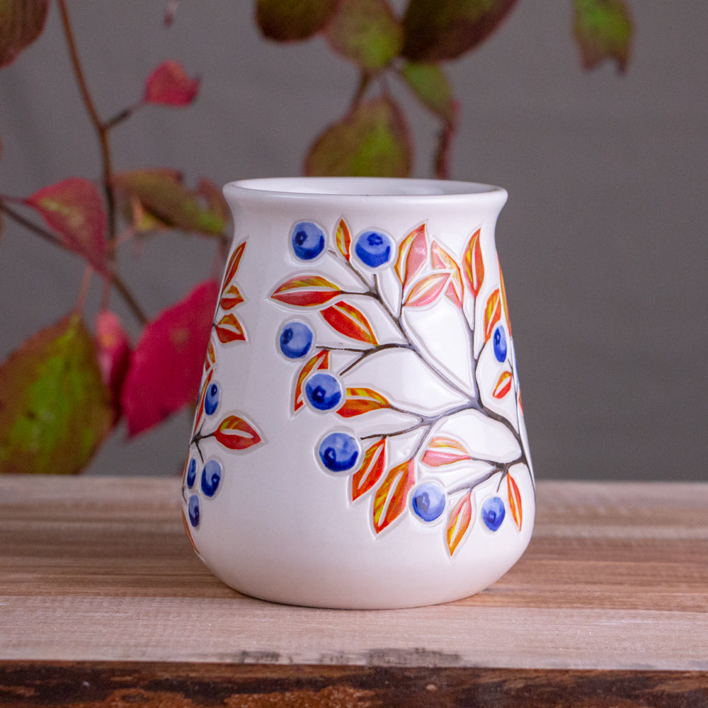 Tall Autumn Blueberry Mug #1 [17oz]