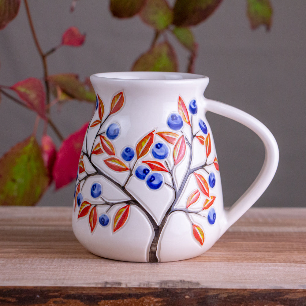 Tall Autumn Blueberry Mug #2 [18oz]