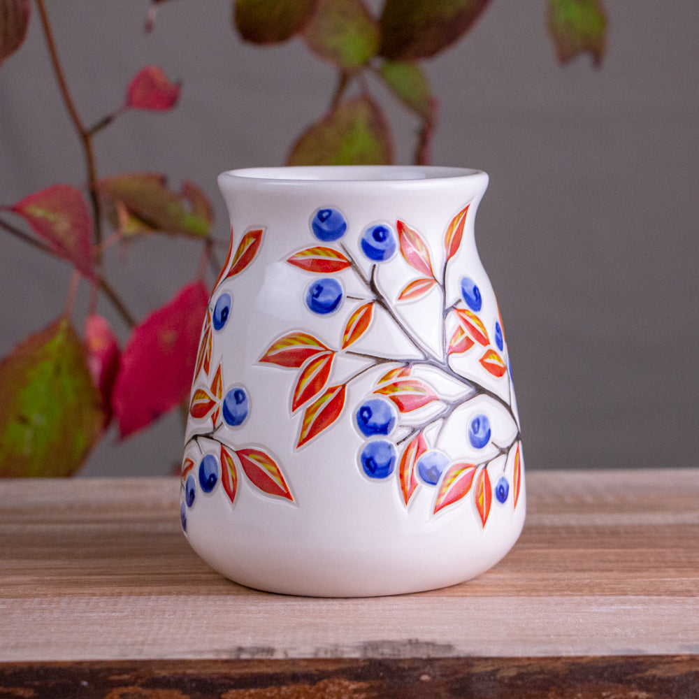 Tall Autumn Blueberry Mug #2 [18oz]