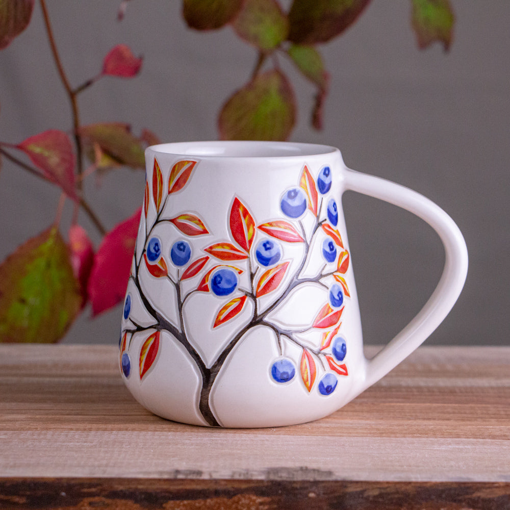 Tall Autumn Blueberry Mug #3 [16oz]