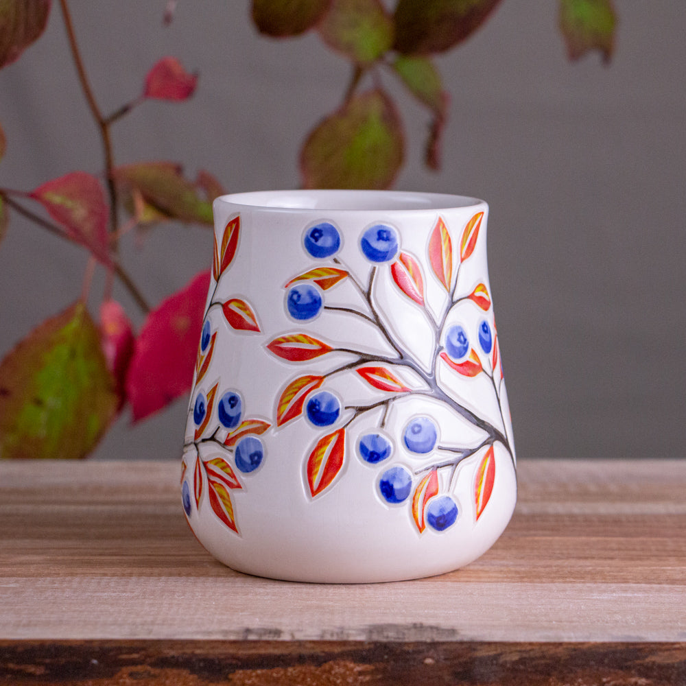 Tall Autumn Blueberry Mug #3 [16oz]