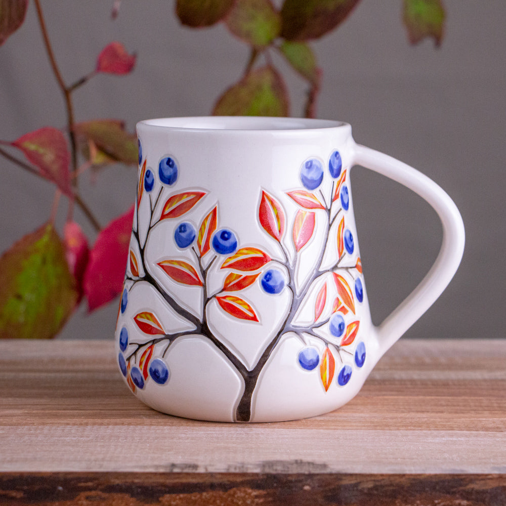 Tall Autumn Blueberry Mug #4 [20oz]