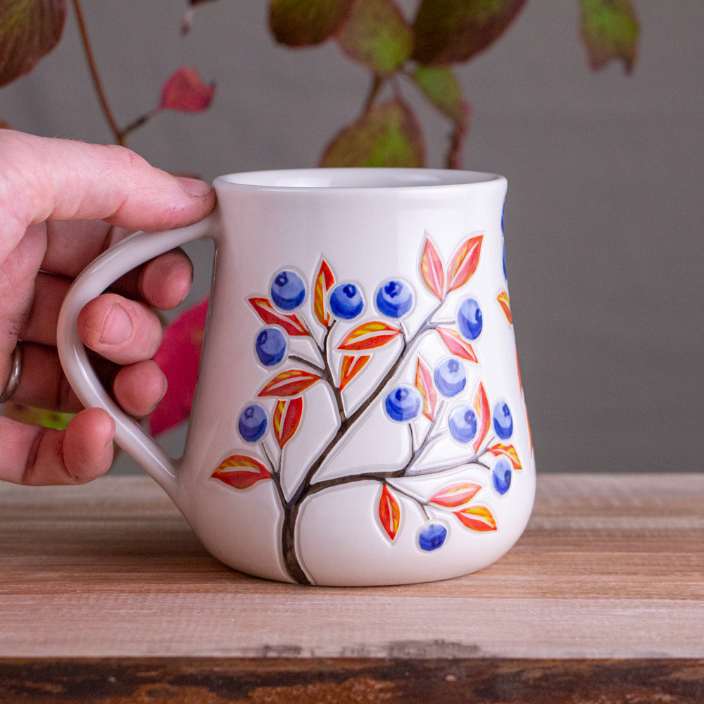 Tall Autumn Blueberry Mug #4 [20oz]