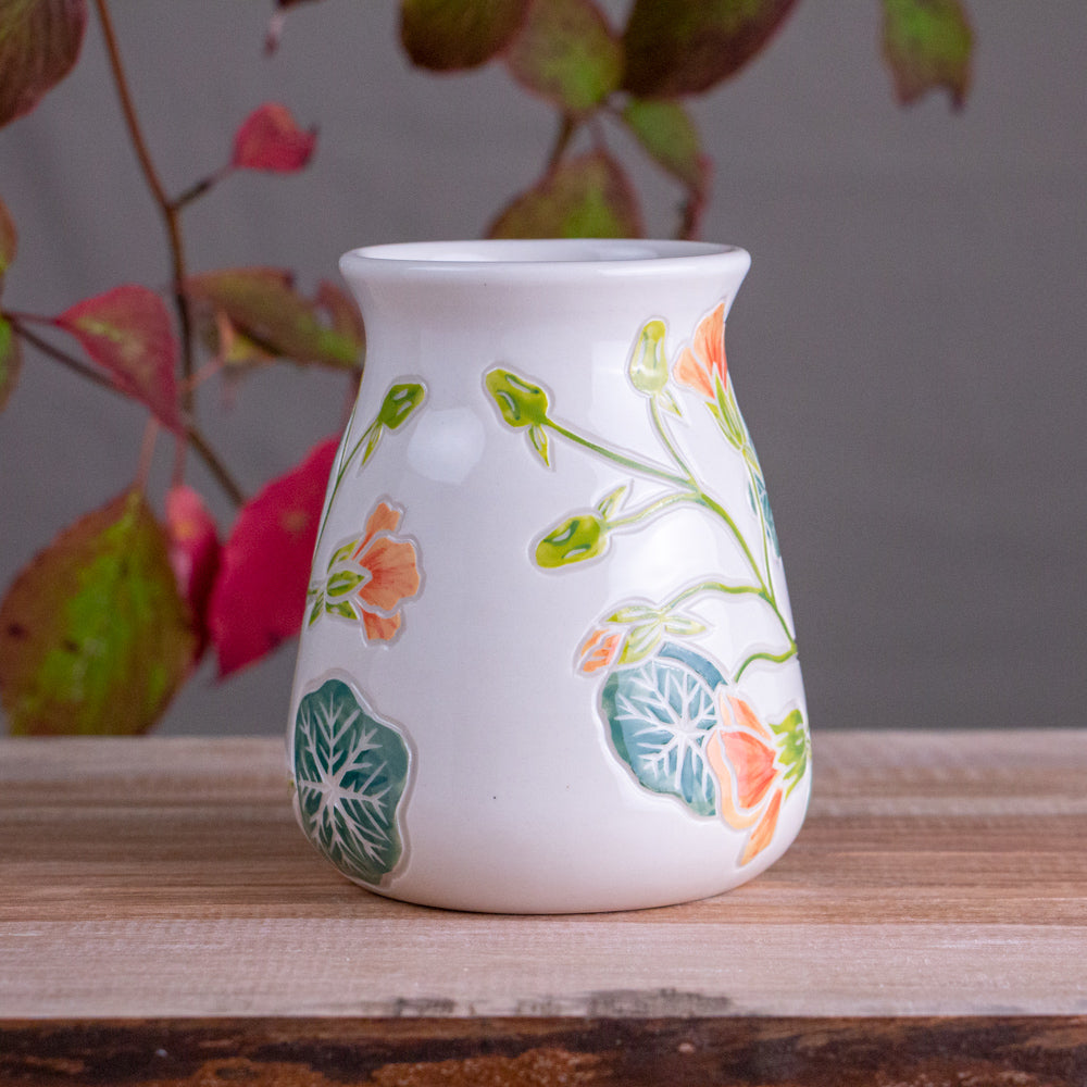 Tall Nasturtium Mug #1 [17oz]