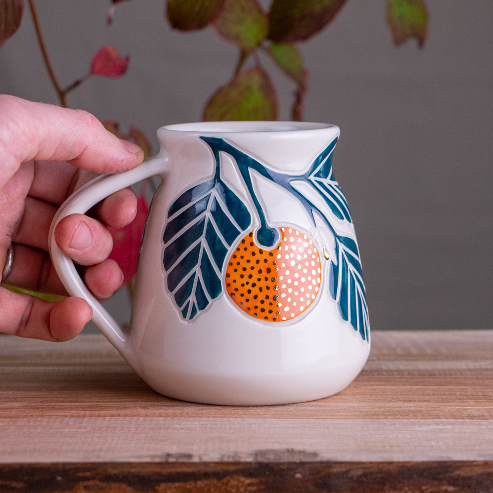 Tall Clementine Mug #2 [18oz]