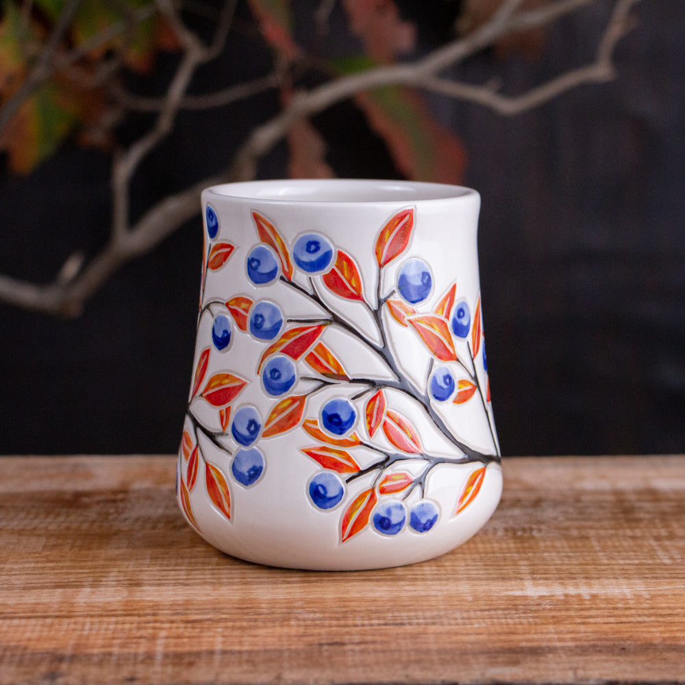 Tall Autumn Blueberry Mug #3 [18oz]