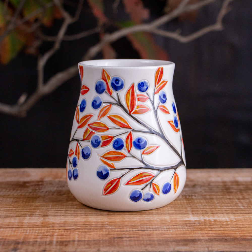 Tall Autumn Blueberry Mug #5 [18oz]