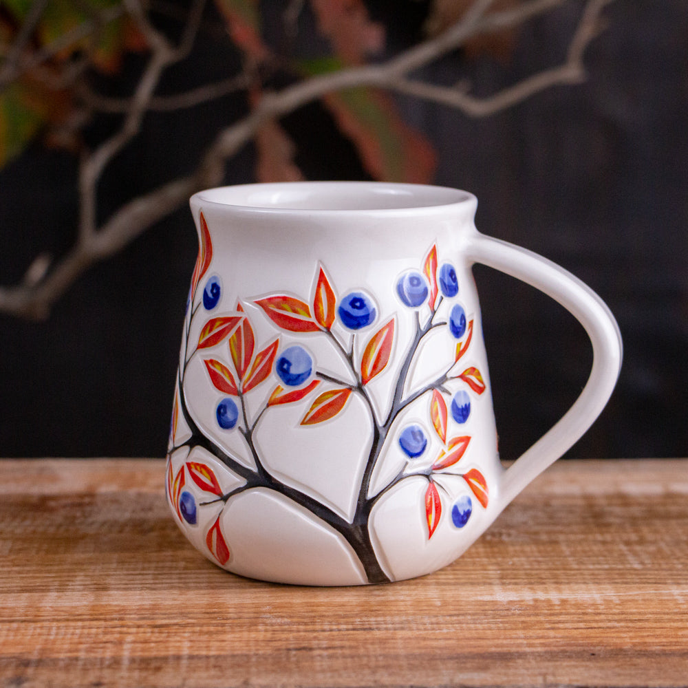 Tall Autumn Blueberry Mug #6 [19oz]