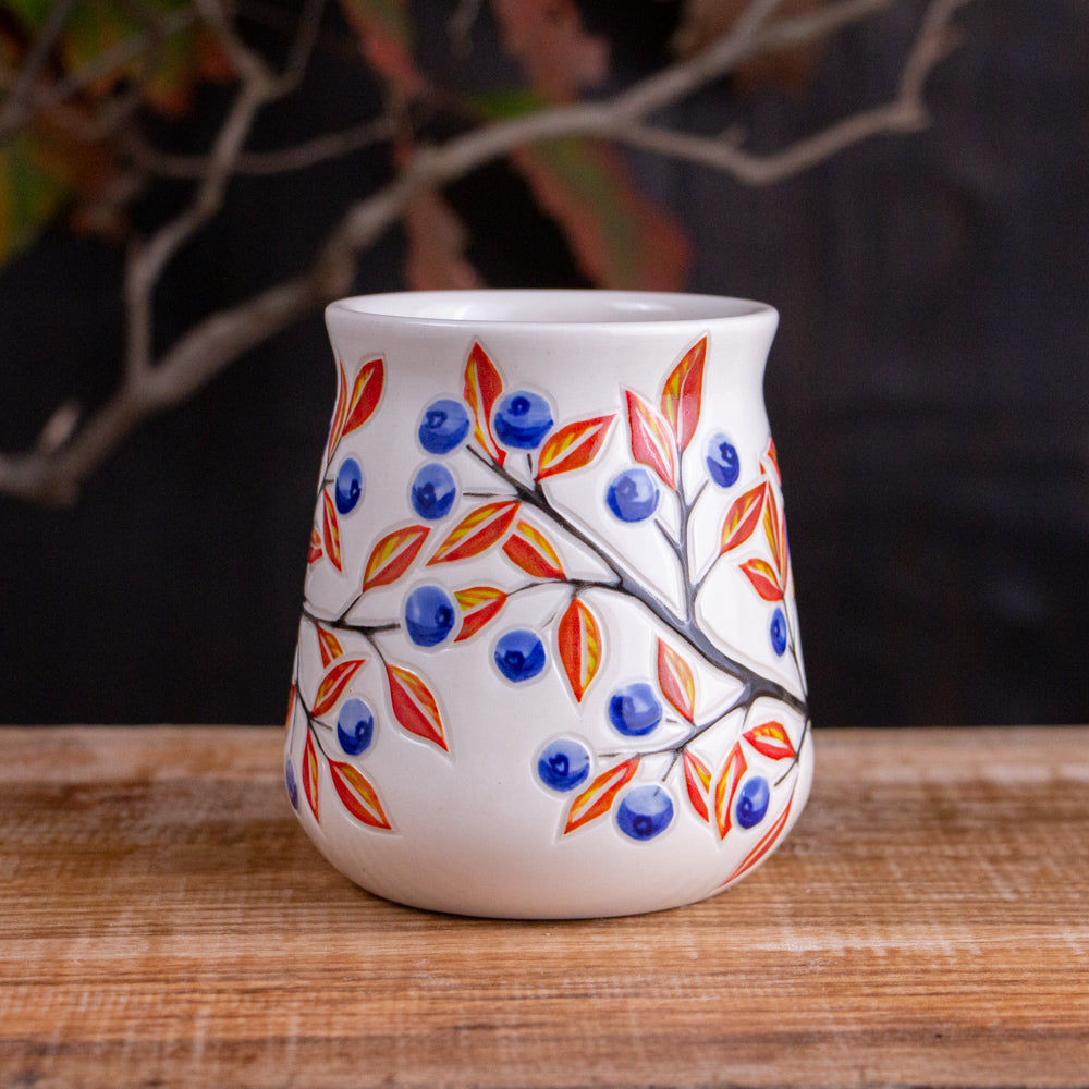 Tall Autumn Blueberry Mug #6 [19oz]