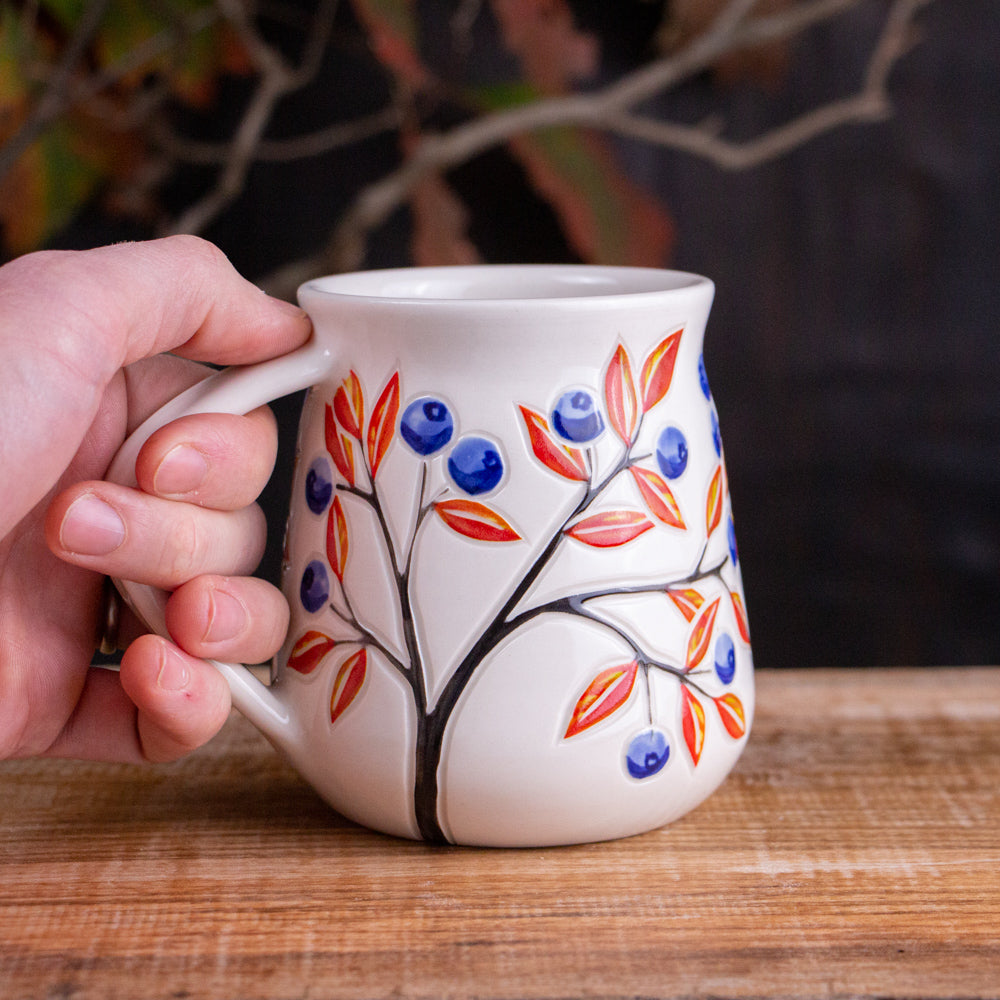 Tall Autumn Blueberry Mug #6 [19oz]