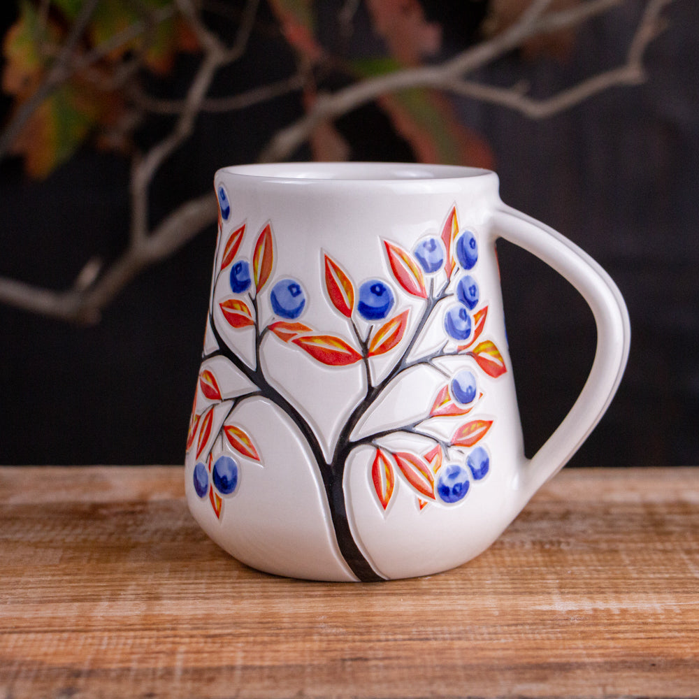 Tall Autumn Blueberry Mug #7 [20oz]