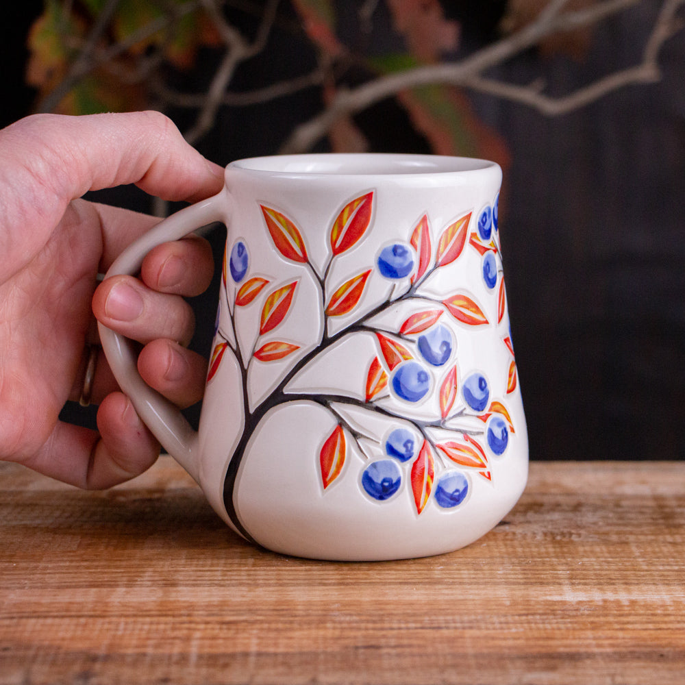 Tall Autumn Blueberry Mug #7 [20oz]