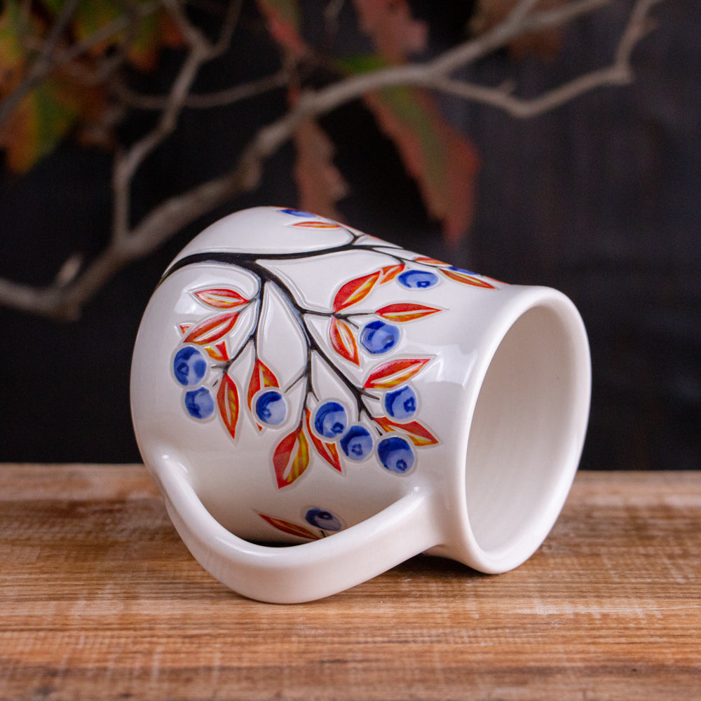 Tall Autumn Blueberry Mug #7 [20oz]