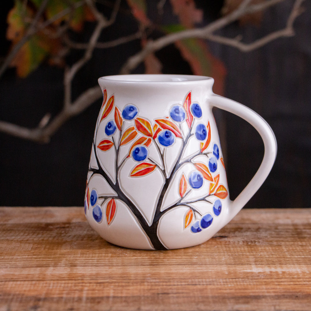 Tall Autumn Blueberry Mug #8 [17oz]