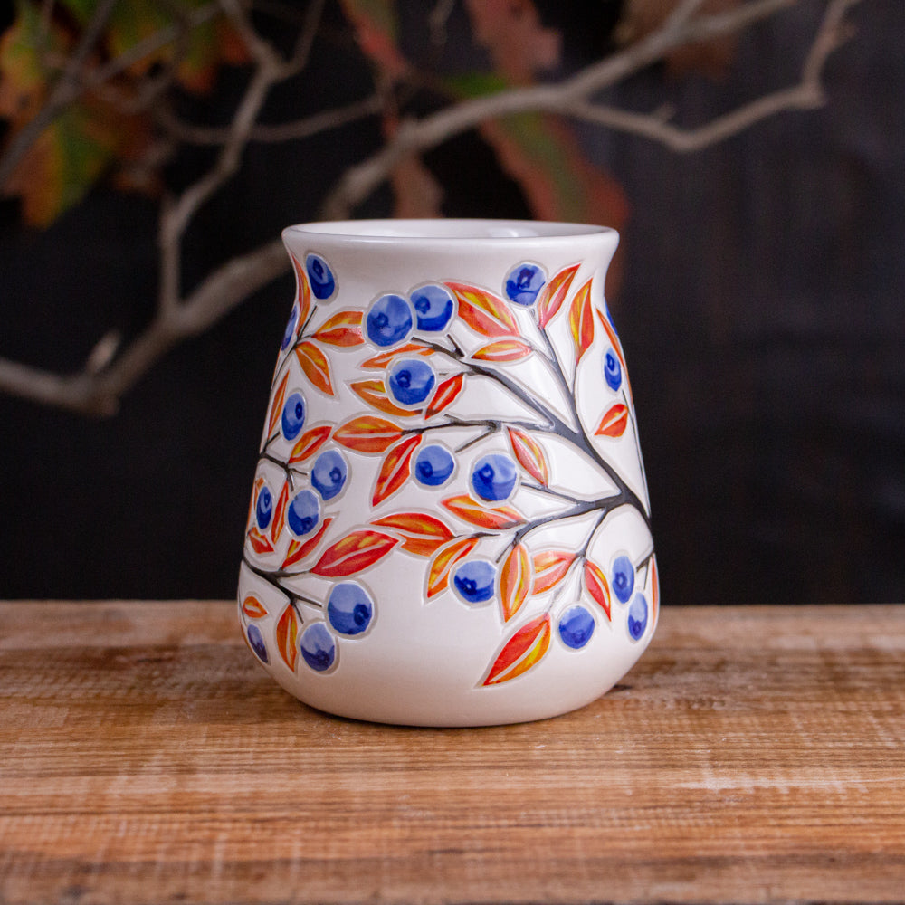 Tall Autumn Blueberry Mug #8 [17oz]