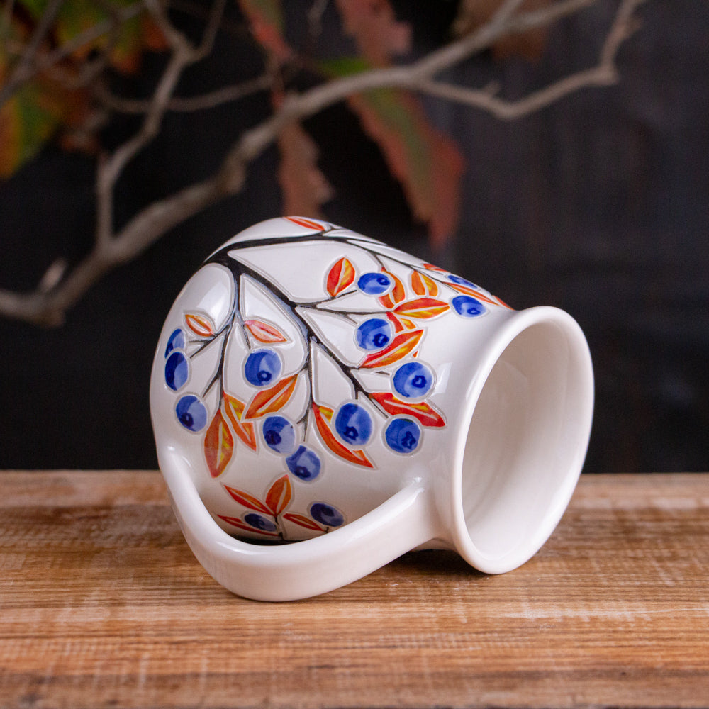 Tall Autumn Blueberry Mug #8 [17oz]