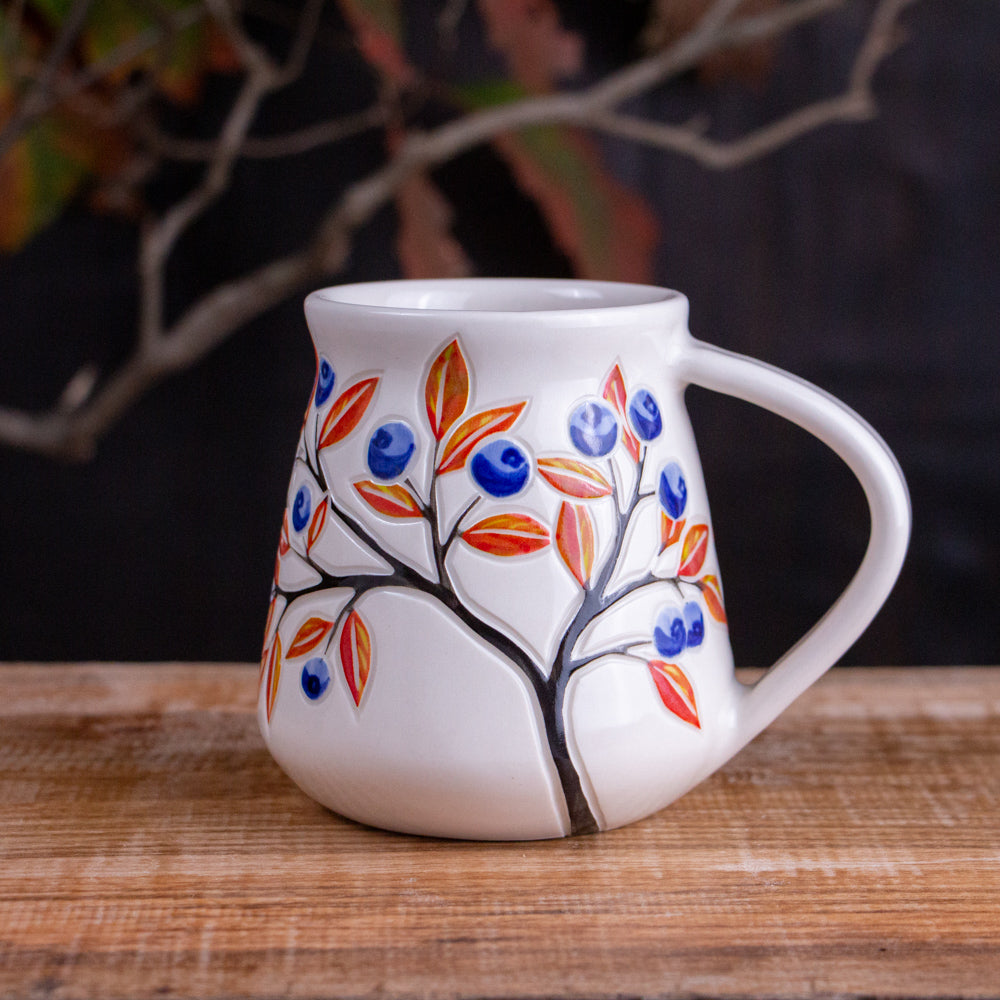 Tall Autumn Blueberry Mug #9 [16oz]