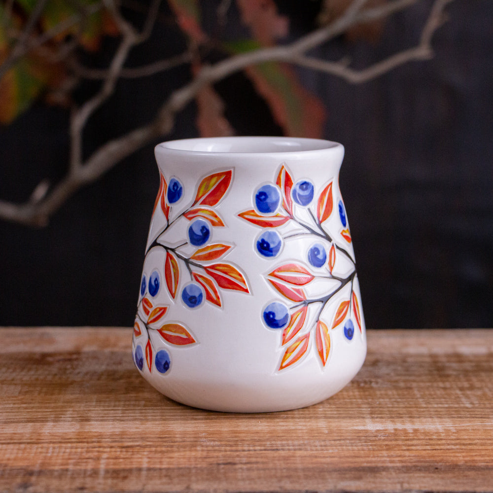 Tall Autumn Blueberry Mug #9 [16oz]