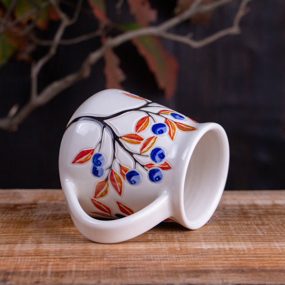 Tall Autumn Blueberry Mug #9 [16oz]