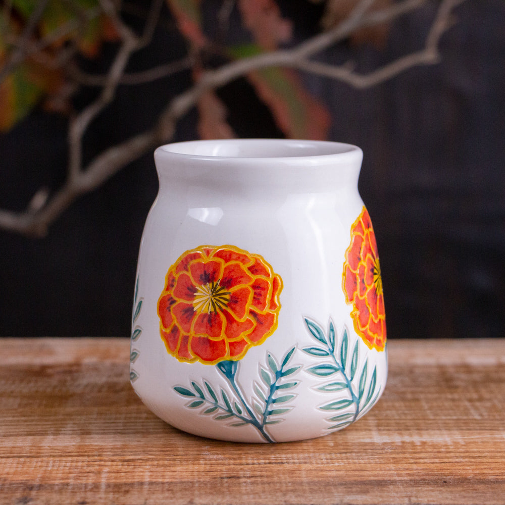 Tall Marigold Mug #1 [19oz]