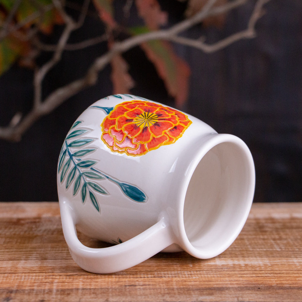 Tall Marigold Mug #1 [19oz]