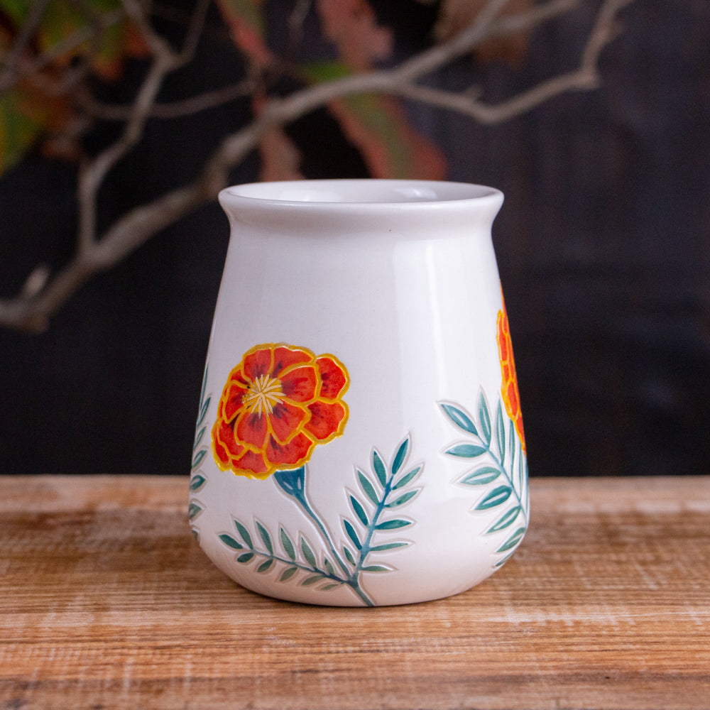 Tall Marigold Mug #2 [18oz]