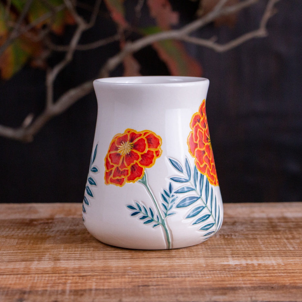 Tall Marigold Mug #4 [17oz]