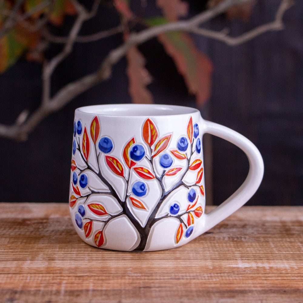 Autumn Blueberry Mug