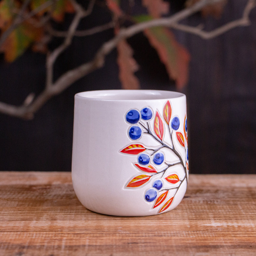 Autumn Blueberry Mug