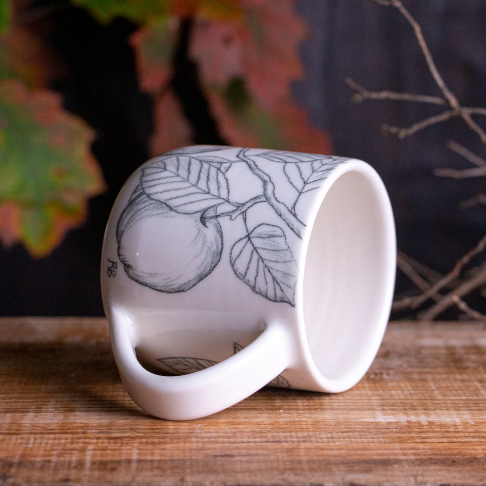 Apple Branch Sketch Mug #1 [15oz]