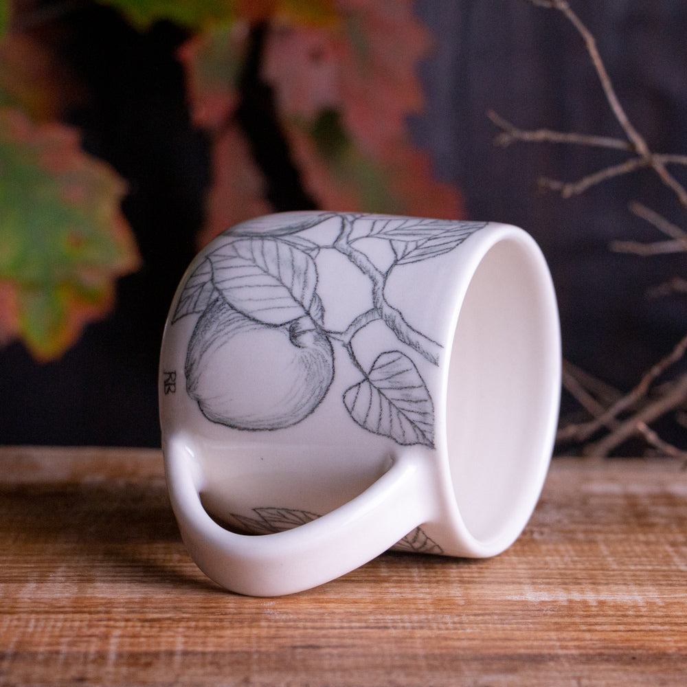 Apple Branch Sketch Mug #4 [13oz]