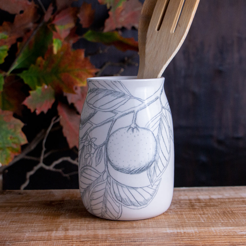 Clementine Sketch Vase / Canister