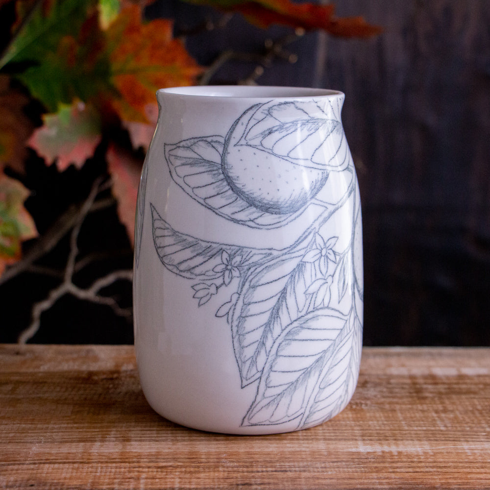 Clementine Sketch Vase / Canister