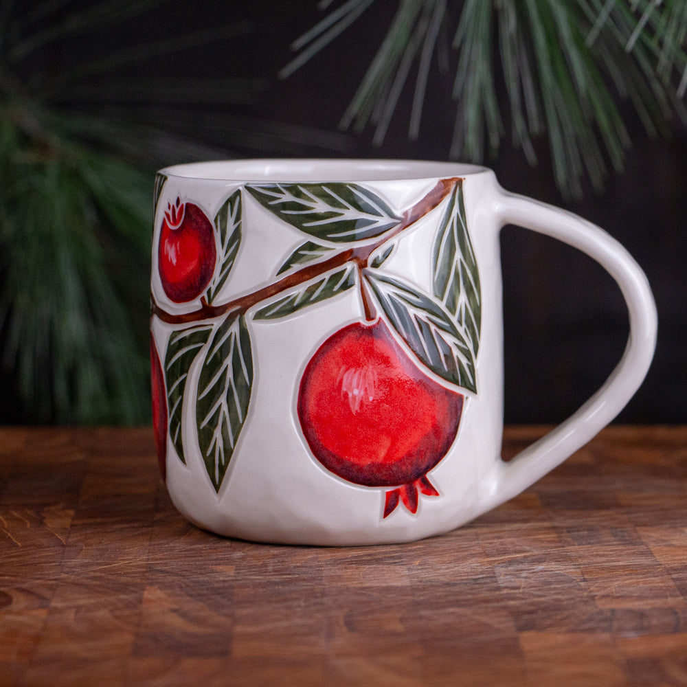 Pomegranate Holiday Mug #2 [15oz]