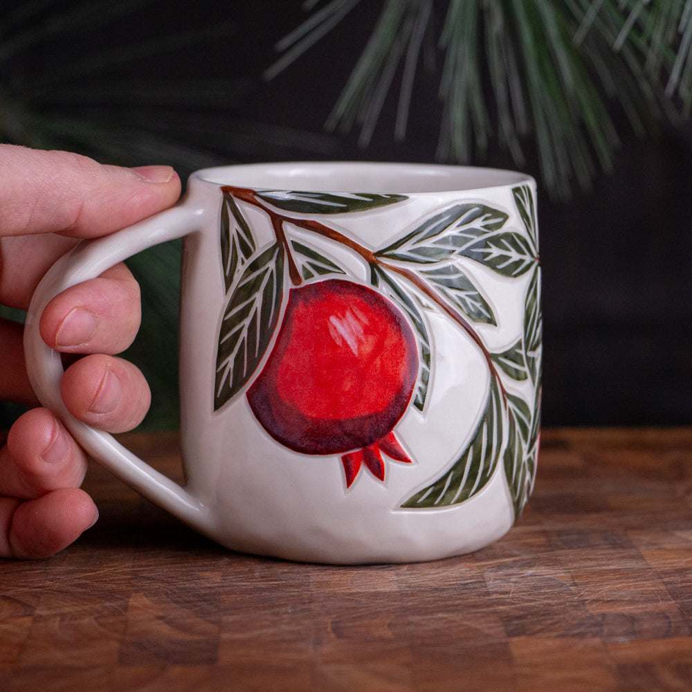 Pomegranate Holiday Mug #2 [15oz]