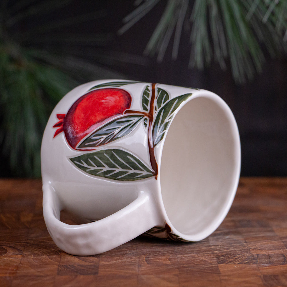 Pomegranate Holiday Mug #3 [13oz]