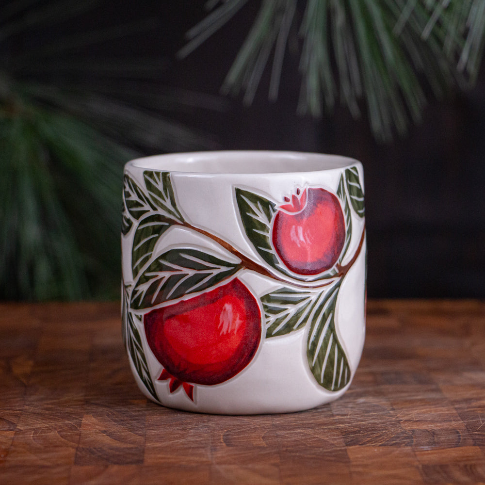 Pomegranate Holiday Mug #5 [11oz]