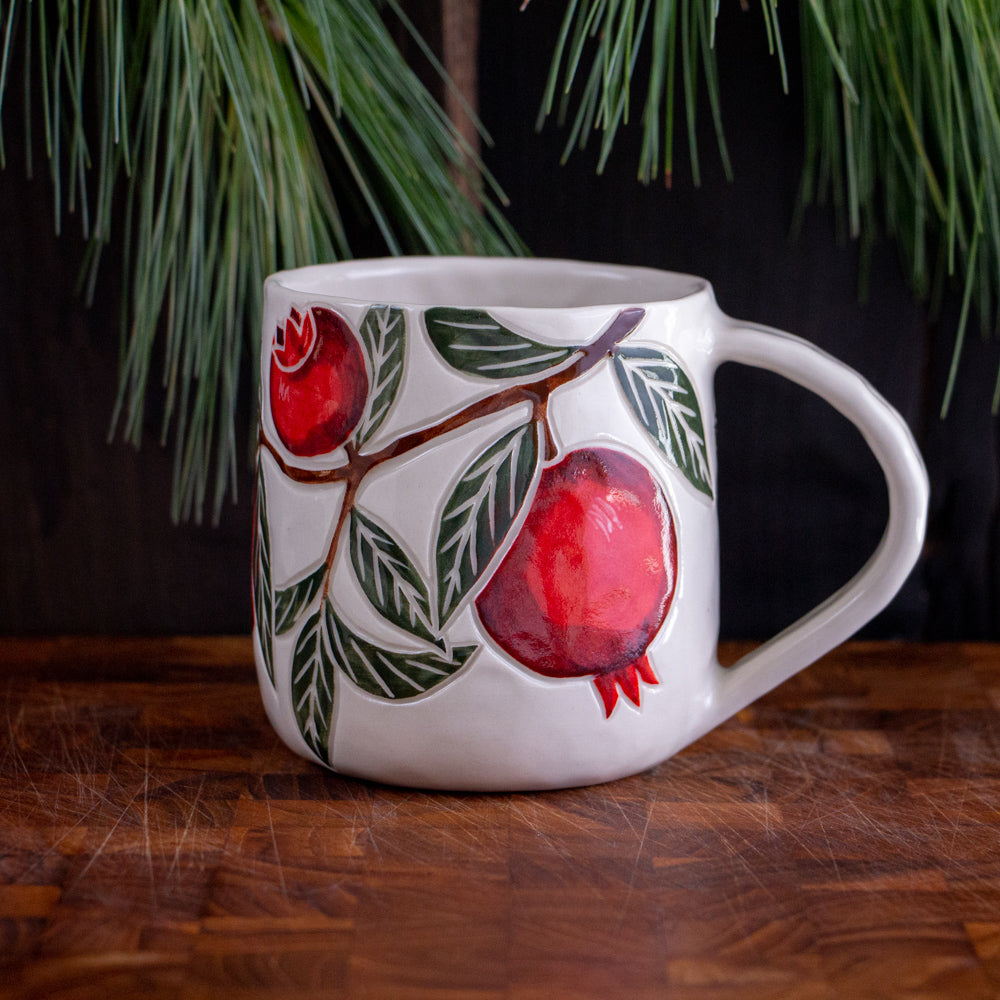 Pomegranate Holiday Mug #1 [15oz]