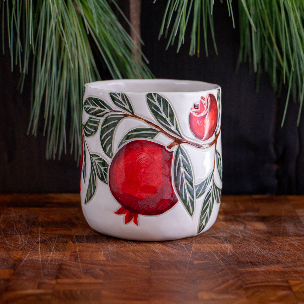 Pomegranate Holiday Mug #1 [15oz]